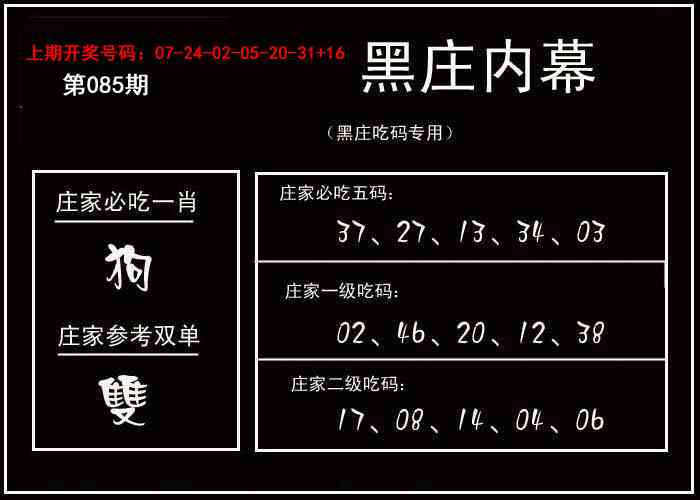 085期黑庄内幕[图]