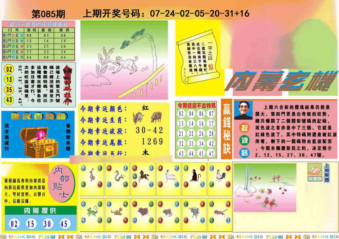 085期九龍内幕A(推荐)[图]